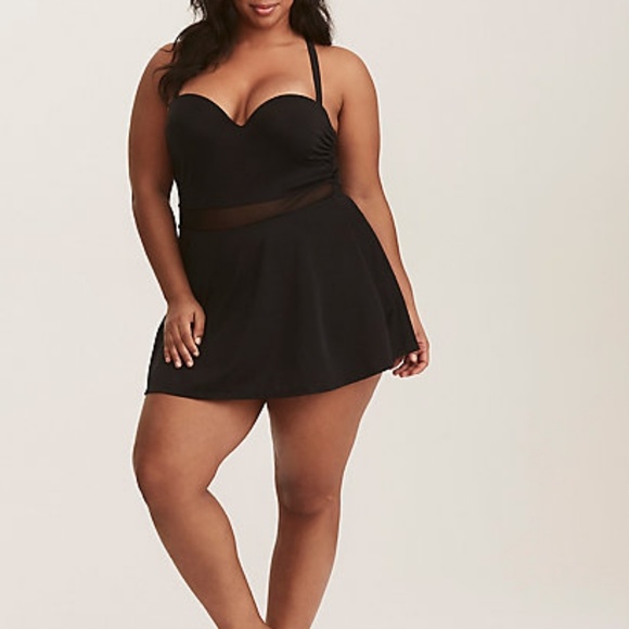Torrid Other - One-piece Skater Style Swim Dress